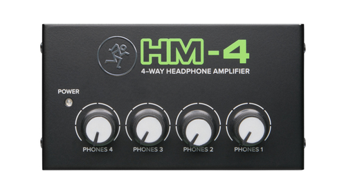 Amplificatore cuffie Amplificatore cuffie Mackie Hm 4 Channel Black (ord.min.1.00 unità)