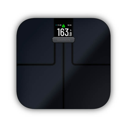 Bilancia pesapersone Bilancia pesapersone Garmin 010 02294 12 INDEX S2 Smart Scale Black (ord.min.1.00 unità)