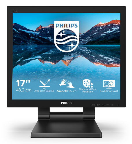 Monitor Monitor Philips 172B9TL 00 B LINE Smoothtouch Black (ord.min.1.00 unità)
