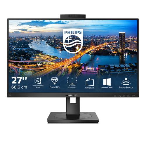 Monitor Monitor Philips 275B1H 00 B LINE Windows Hello Black (ord.min.1.00 unità)
