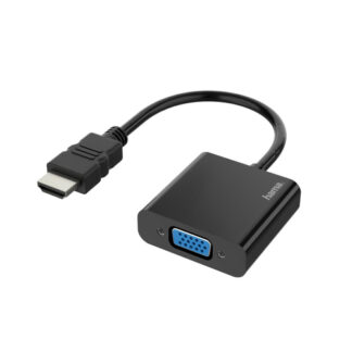 Connettore video Connettore video Hama 00200343 Vga Hdmi Black (ord.min.1.00 unità)