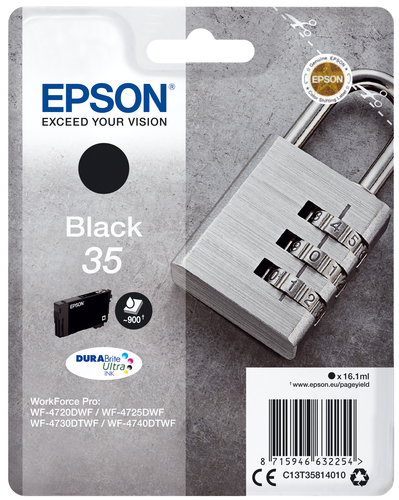 Cartuccia stampante Cartuccia stampante Epson C13T35814010 DURABRITE ULTRA 35 (ord.min.1.00 unità)