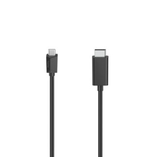 Cavo adattatore Cavo adattatore Hama 00200717 Video Type C DisplayPort Black (ord.min.1.00 unità)