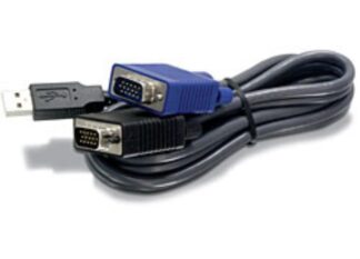 Kvm switch Kvm switch Trendnet TK CU15 Usb Vga Cable 4,5 M (ord.min.1.00 unità)