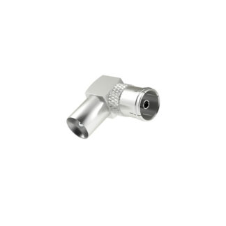Connettore antenna Connettore antenna Hama 00205202 Accoppiamento Coassiale a 90 Metal (ord.min.1.00 unità)