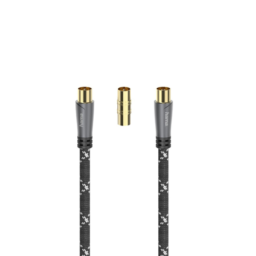 Cavo antenna Cavo antenna Hama 00205293 With Adapter 120 Db Black (ord.min.1.00 unità)