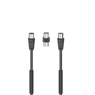 Cavo antenna Cavo antenna Hama 00205306 With Adapter 85 Db Black (ord.min.1.00 unità)