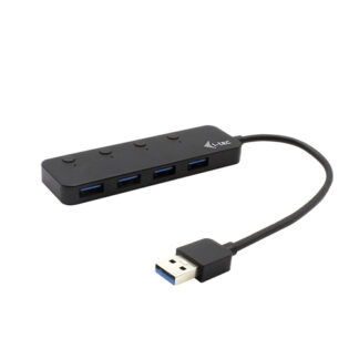 Hub USB Hub USB i tec U3CHARGEHUB4 3.0 Black (ord.min.1.00 unità)