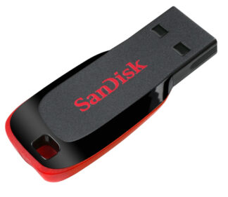 Chiavetta USB Chiavetta Sandisk SDCZ50 016G B35 CRUZER Blade Black e Red (ord.min.1.00 unità)
