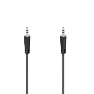 Cavo Jack 3.5 Cavo Jack 3.5 Hama 00205115 Plug Black (ord.min.1.00 unità)