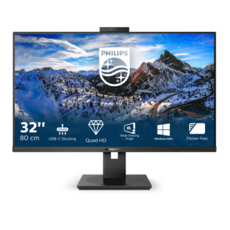 Monitor Monitor Philips 326P1H 00 P LINE Brilliance con Dock Usb C Black (ord.min.1.00 unità)