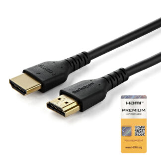 Cavo HDMI Cavo HDMI Startech.Com RHDMM1MP PREMIUM 4K con Ethernet Black (ord.min.1.00 unità)