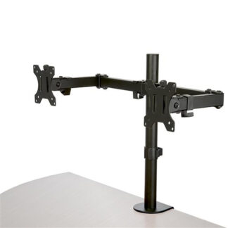 Supporto monitor TV scrivania Supporto monitor TV scrivania Startech.Com ARMDUAL2 Doppio Black (ord.min.1.00 unità)