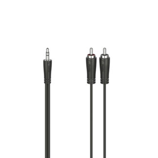 Cavo adattatore Cavo adattatore Hama 00205110 Audio Rca Mini Jack Black (ord.min.1.00 unità)