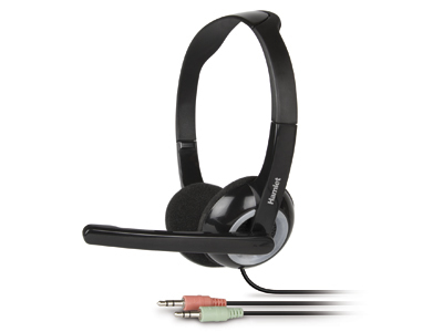 Cuffie microfono filo Cuffie microfono filo Hamlet HHEADMJK Smart Headset Black e Gray (ord.min.1.00 unità)