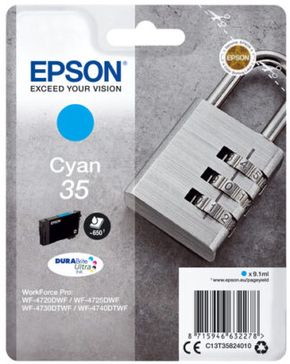 Cartuccia stampante Cartuccia stampante Epson C13T35824010 DURABRITE ULTRA 35 (ord.min.1.00 unità)