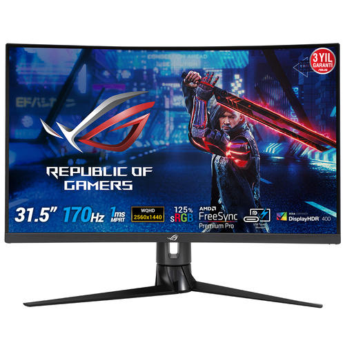 Monitor Monitor Asus 90LM03S0 B04170 ROG STRIX XG32VC Curvo Black (ord.min.1.00 unità)