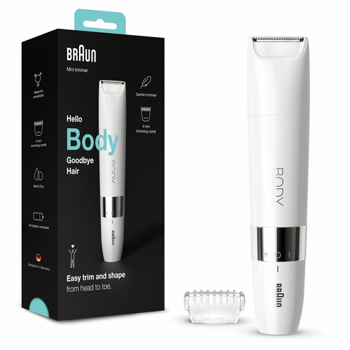 Depilatore Depilatore Braun BS1000 MINI TRIMMER Body White (ord.min.1.00 unità)