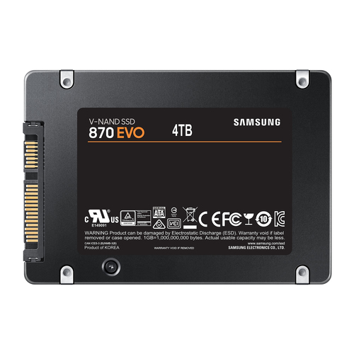 SSD interno SSD interno Samsung MZ 77E4T0B EU 870 EVO Black (ord.min.1.00 unità)