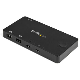 Kvm switch Kvm switch Startech.Com SV211HDUC USB C a 2 porte Black (ord.min.1.00 unità)