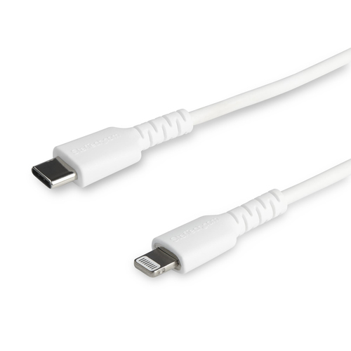 Cavo Lightning Cavo Lightning Startech.Com RUSBCLTMM2MW Certificato Apple Mfi White (ord.min.1.00 unità)