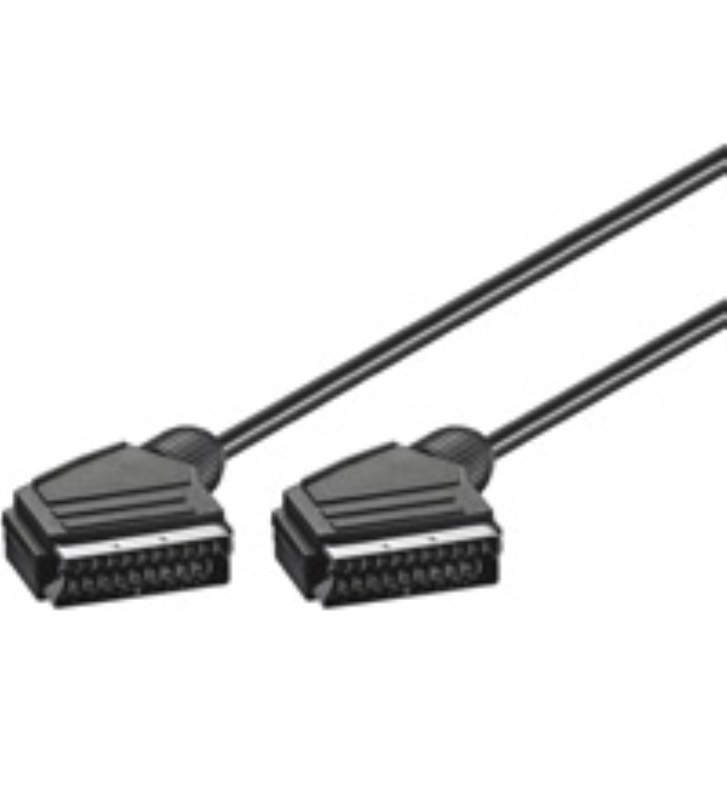 Cavo SCART Cavo SCART Goobay 11762 Icoc Scart 406 Black (ord.min.1.00 unità)