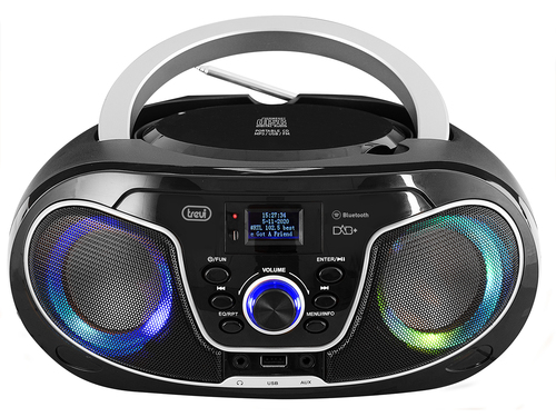 Radio portatile Radio portatile Trevi 0CM58800 BOOMBOX Cmp 588 Dab Black (ord.min.1.00 unità)