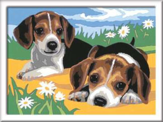Set per dipingere Set per dipingere Ravensburger 28939 CREART Cuccioli Jack Russel (ord.min.1.00 unità)