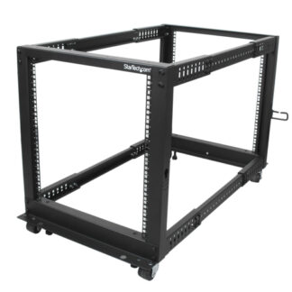 Armadio rack Armadio rack Startech.Com 4POSTRACK12U 12U Open Frame Black (ord.min.1.00 unità)