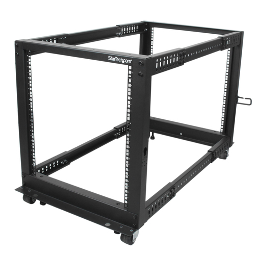Armadio rack Armadio rack Startech.Com 4POSTRACK12U 12U Open Frame Black (ord.min.1.00 unità)