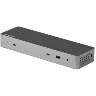 Hub multiporta HUB Startech.Com TB3CDK2DHUE Dock Thunderbolt 3 Grey (ord.min.1.00 unità)