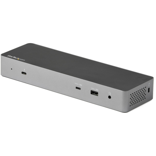 Hub multiporta HUB Startech.Com TB3CDK2DHUE Dock Thunderbolt 3 Grey (ord.min.1.00 unità)