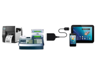 Cavo adattatore Cavo adattatore Hamlet XURS232MICROTG Otg Micro Usb Rs232 Black (ord.min.1.00 unità)