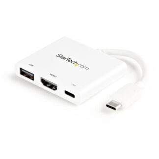 Hub multiporta HUB Startech.Com CDP2HDUACPW Mini Dock Usb C Pd White (ord.min.1.00 unità)