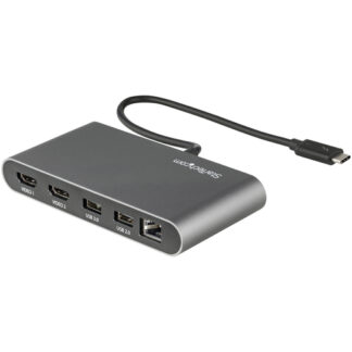Hub multiporta HUB Startech.Com TB3DKM2HDL Mini Dock Thunderbolt 3 Gray (ord.min.1.00 unità)