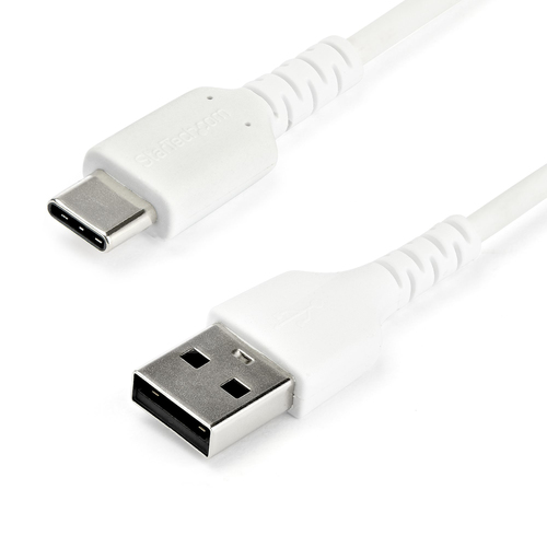 Cavo USB C Cavo USB C Startech.Com RUSB2AC1MW 2.0 3A White (ord.min.1.00 unità)