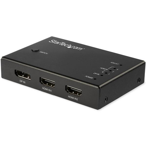 Switch HDMI Switch HDMI Startech.Com VS421HDDP 4K Black (ord.min.1.00 unità)