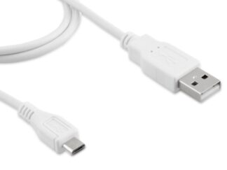 Cavo adattatore Cavo adattatore Hamlet XUMICROC030 Micro Usb Type a 2.0 White (ord.min.1.00 unità)