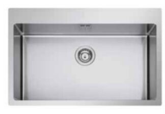 Lavello Lavello Apell LNR75FBC RADIUS Inox (ord.min.1.00 unità)