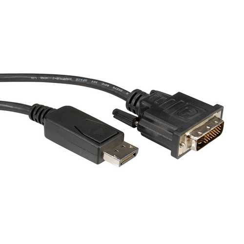 Cavo adattatore Cavo adattatore Itb RO11 04 5610 STANDARD Video Displayport Dvi Black (ord.min.1.00 unità)