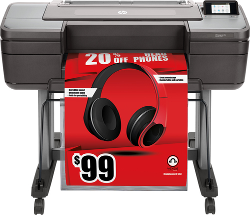 Plotter Plotter Hp T8W15A DESIGNJET Z6 24 PostScript Printer Grey e Black (ord.min.1.00 unità)