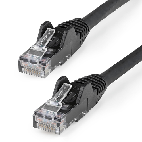 Cavo di rete Cavo di rete Startech.Com N6LPATCH2MBK Low Smoke Zero Halogen Black (ord.min.1.00 unità)