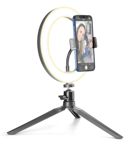 Illuminatore selfie Illuminatore selfie Cellular Line SELFIERINGK Universal Selfie Ring Bl (ord.min.1.00 unità)