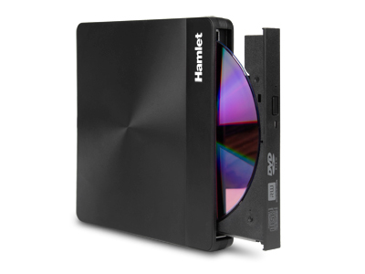 Masterizzatore Masterizzatore Hamlet XDVDSLIM3AC Slim Usb 3.1 Type C + Type A Black (ord.min.1.00 unità)