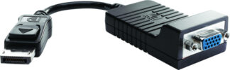 Convertitore video Hp AS615AA DisplayPort To VGA Adapter Black Convertitore video (ord.min.1.00unità)