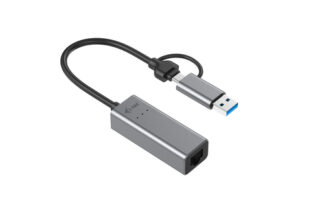 Adattatore di rete Adattatore di rete i tec C31METAL25LAN METAL Type C 2.5 Grey (ord.min.1.00 unità)