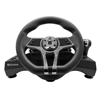 Volante e pedaliera simulatore guida Volante e pedaliera simulatore guida Xtreme 90428 PLAYSTATION 4 Hurric (ord.min.1.00 unità)