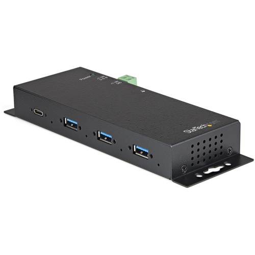 Hub USB Hub USB Startech.Com HB31C3A1CME Industriale protezione ESD Black (ord.min.1.00 unità)