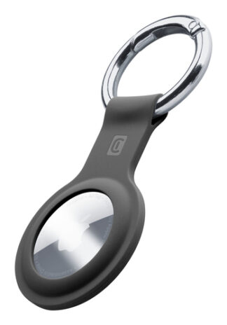 Portachiavi Cellular Line AIRTAGKEYRINGK KEY RING AIRTAG Nero Porta chiavi (ord.min.1.00unità)