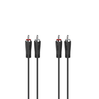 Cavo RCA Cavo RCA Hama 00205258 Plugs Black (ord.min.1.00 unità)